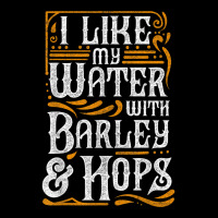 I Like My Water With Barley And Hops L Craft Beer Brewing Pocket T-shirt | Artistshot