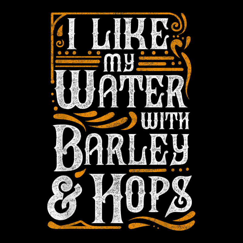 I Like My Water With Barley And Hops L Craft Beer Brewing V-neck Tee | Artistshot