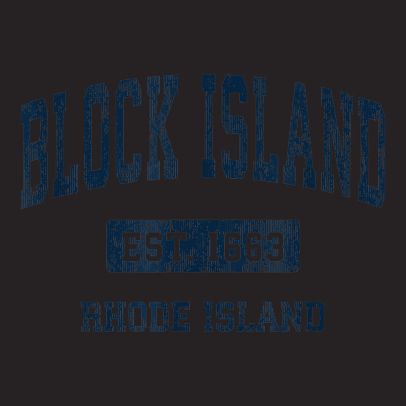 Block Island Rhode Island Ri Vintage Athletic Sports Design Vintage Cap by Deluxe | Artistshot