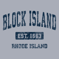 Block Island Rhode Island Ri Vintage Athletic Sports Design Tank Dress | Artistshot