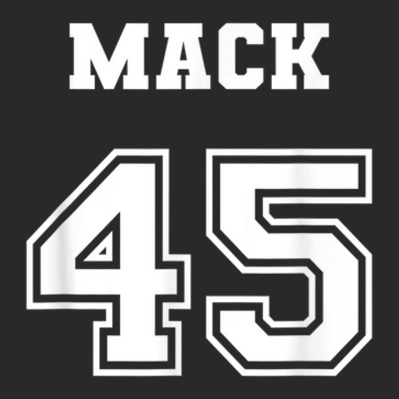 Jersey Style Mack Name Nickname 1945 45 Birthday Toddler T-shirt by Carnations | Artistshot