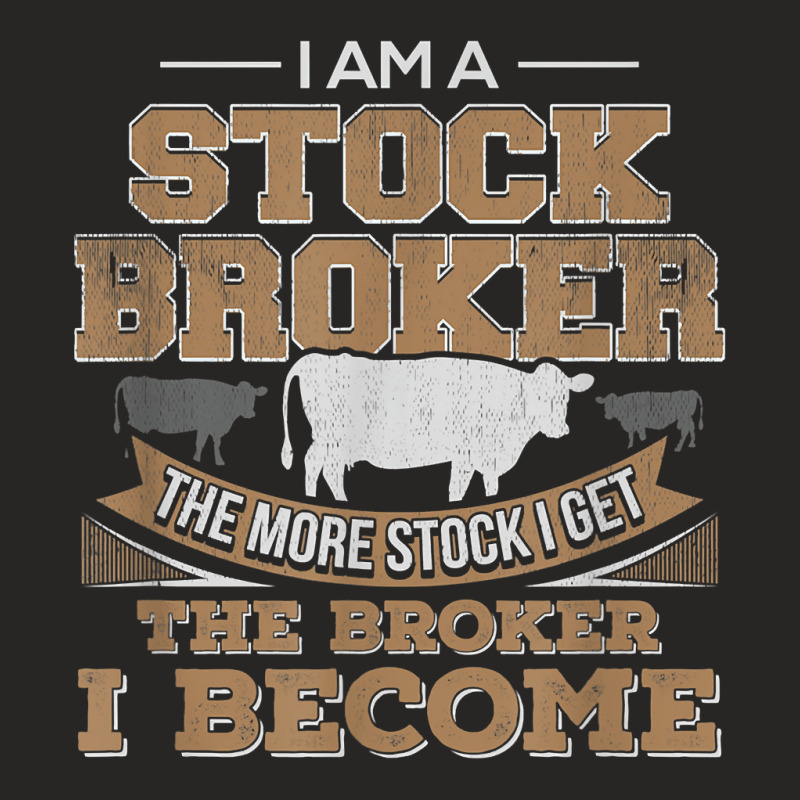 Cattle Rancher Funny Cow Stockbroker Cattleman Farmer Ladies Fitted T-Shirt by KaydenLivingston | Artistshot