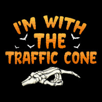 I'm With The Traffic Cone Halloween Couples Costume Womens Adjustable Cap | Artistshot