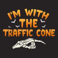 I'm With The Traffic Cone Halloween Couples Costume Womens Vintage Cap | Artistshot