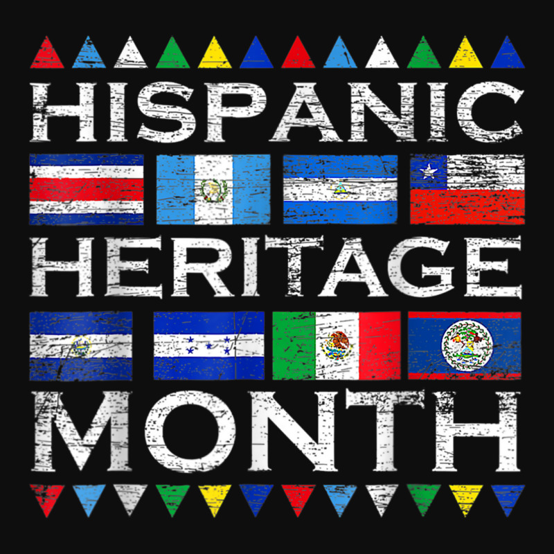 Latin Countries Flag Latino National Hispanic Heritage Month Crop Top by Lambent | Artistshot