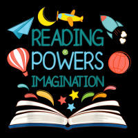 Reading Powers Imagination Books Bibliophile Teacher Long Sleeve Shirts | Artistshot