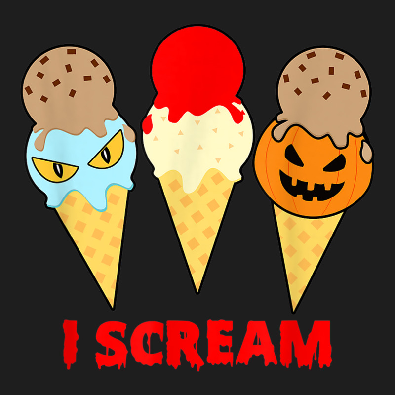 Womens Scary Spooky Halloween Scream Design Classic T-shirt by Renew | Artistshot