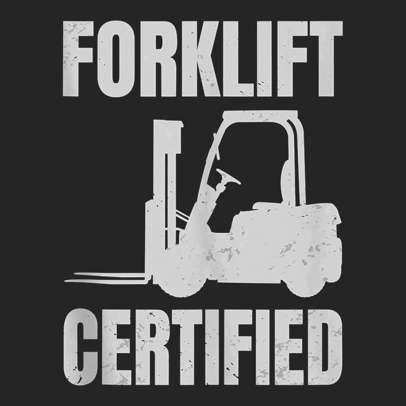 Forklift Certified Certified Forklift Driver Lift Truck Tank Top Unisex Hoodie | Artistshot