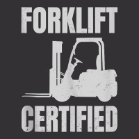 Forklift Certified Certified Forklift Driver Lift Truck Tank Top Vintage Short | Artistshot