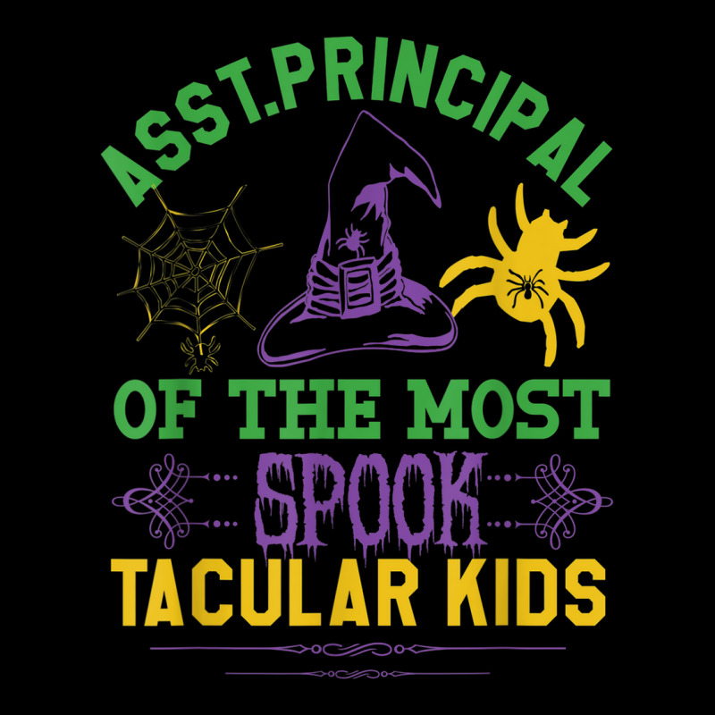 Assistant Principal Of The Most Spooktacular Kids Halloween Cropped Hoodie by Dapper | Artistshot