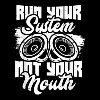 Run Your System, Not Your Mouth, Audiologist Car Stereo Maternity Scoop Neck T-shirt | Artistshot