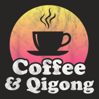 Coffee And Qigong Ladies Fitted T-shirt | Artistshot