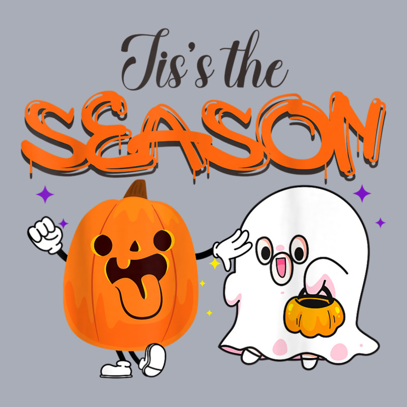 Tis's The Season Retro Halloween Ghost Pumpkin Spooky Season Tank Dress by Fashonus | Artistshot