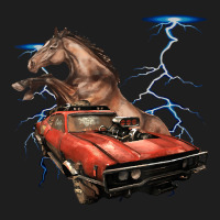 American Muscle Cars - Thunderstorm Car - Auto Mechanic Gift Classic T-shirt | Artistshot