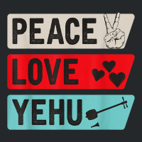 Peace Love Yehu Music Instrument Yehu Lovers Crewneck Sweatshirt | Artistshot