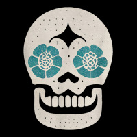 Vintage Sugar Skull Hand Illustration Minmalist Calavera Baby Tee | Artistshot