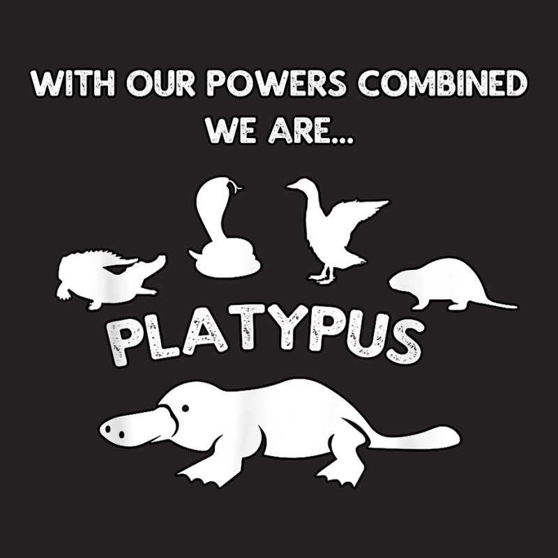 Our Power Combined We Are Platypus - Zoology Funny Platypus Vintage Cap by ByronAcevedo | Artistshot