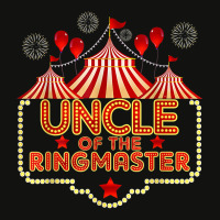 Uncle Of The Birthday Birthday Ringmaster Circus Party B Day T Shirt Scorecard Crop Tee | Artistshot