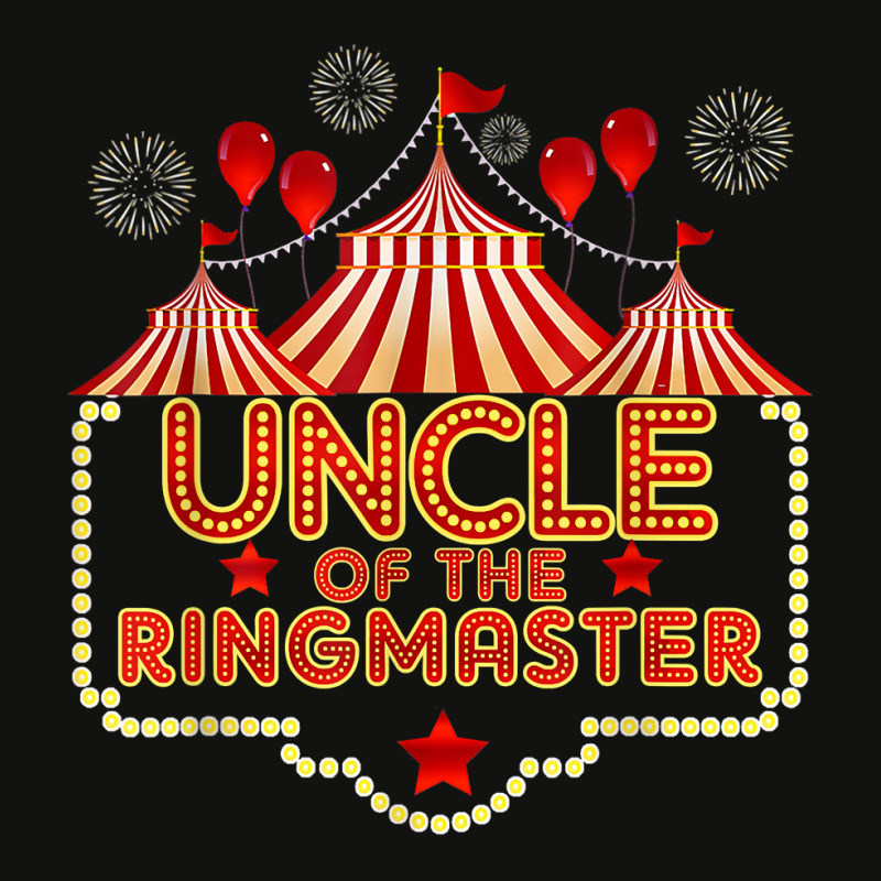 Uncle Of The Birthday Birthday Ringmaster Circus Party B Day T Shirt Scorecard Crop Tee by cm-arts | Artistshot