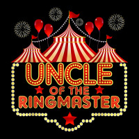 Uncle Of The Birthday Birthday Ringmaster Circus Party B Day T Shirt Cropped Sweater | Artistshot