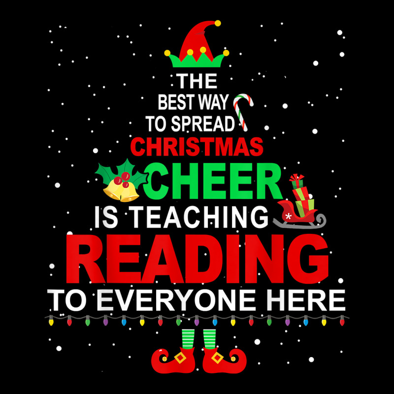 Reading Teacher Christmas - Elf Christmas Cheer Unisex Jogger | Artistshot