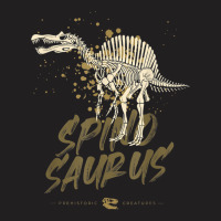 Spinosaurus Skeleton Paleontologist Fossil Dino Lovers T-shirt | Artistshot