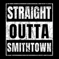 Straight Outta Smithtown New York State Maternity Scoop Neck T-shirt | Artistshot