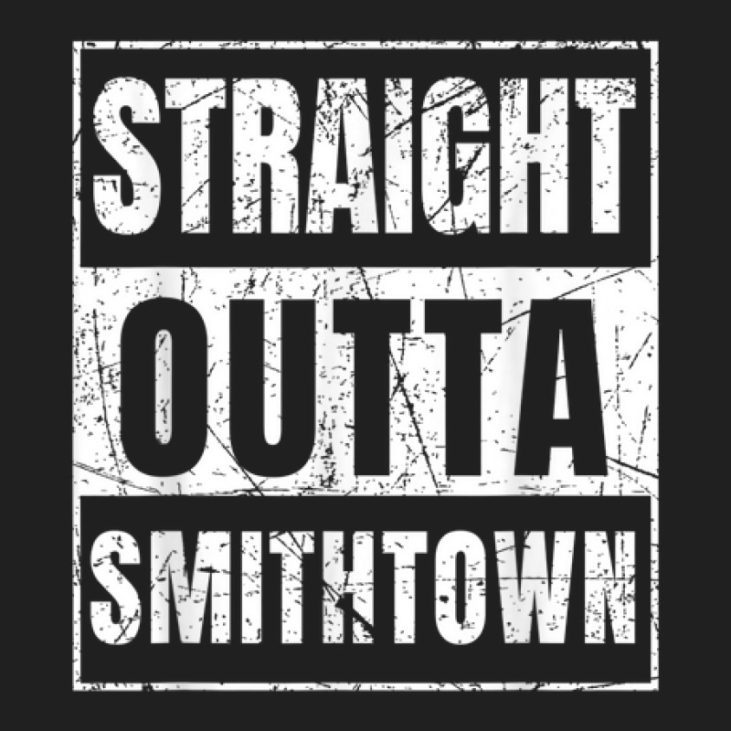 Straight Outta Smithtown New York State Ladies Polo Shirt by Uniform | Artistshot