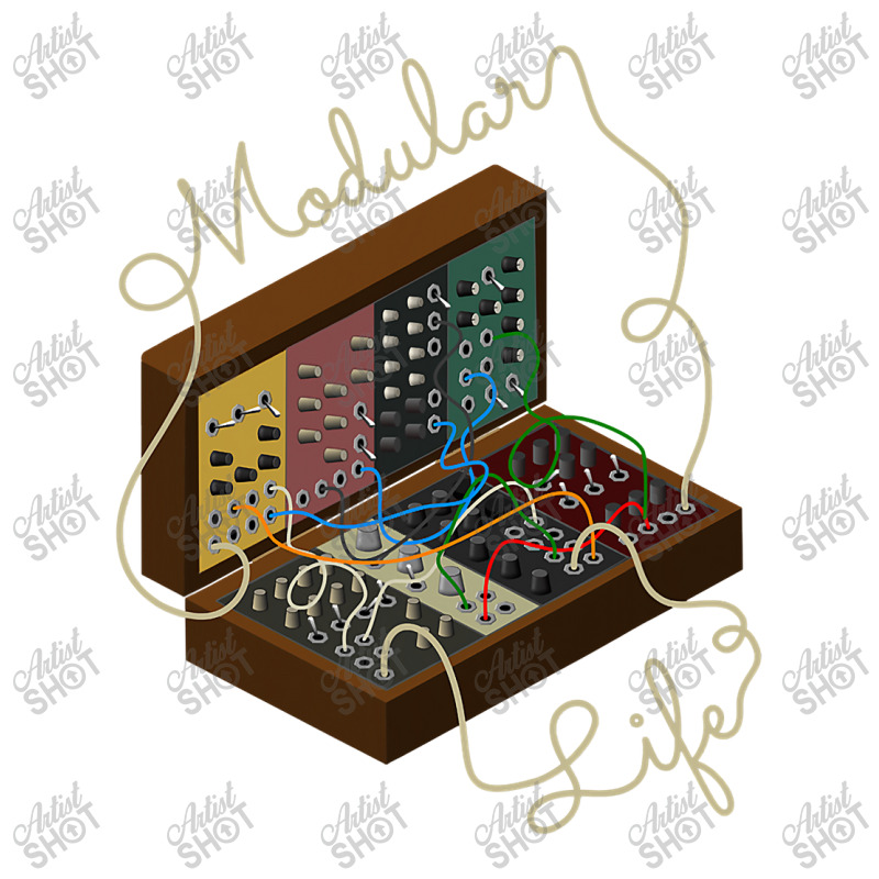 Modular Synthesizer For Synth Player Sticker | Artistshot