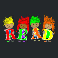 Reading Teacher Read Books Crazy Hair For Crazy Hair Day Crewneck Sweatshirt | Artistshot