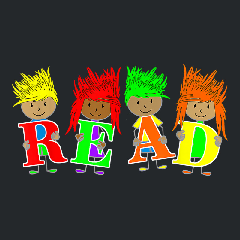 Reading Teacher Read Books Crazy Hair For Crazy Hair Day Crewneck Sweatshirt | Artistshot