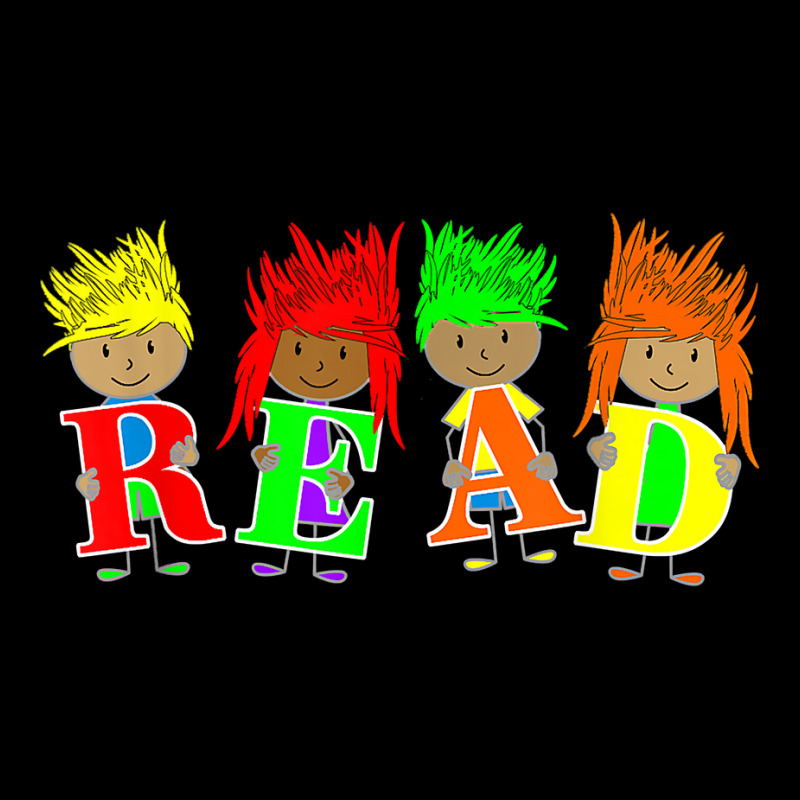 Reading Teacher Read Books Crazy Hair For Crazy Hair Day Men's 3/4 Sleeve Pajama Set | Artistshot