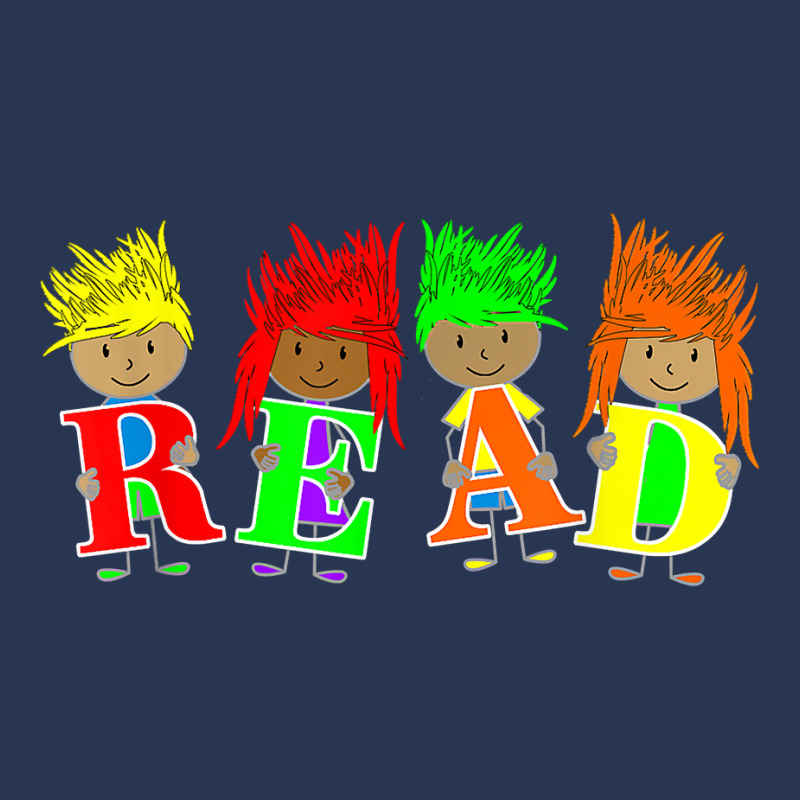 Reading Teacher Read Books Crazy Hair For Crazy Hair Day Men Denim Jacket | Artistshot