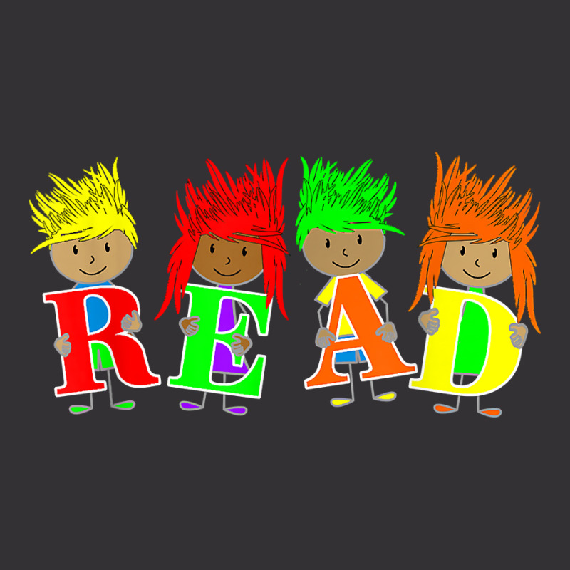 Reading Teacher Read Books Crazy Hair For Crazy Hair Day Vintage Hoodie | Artistshot