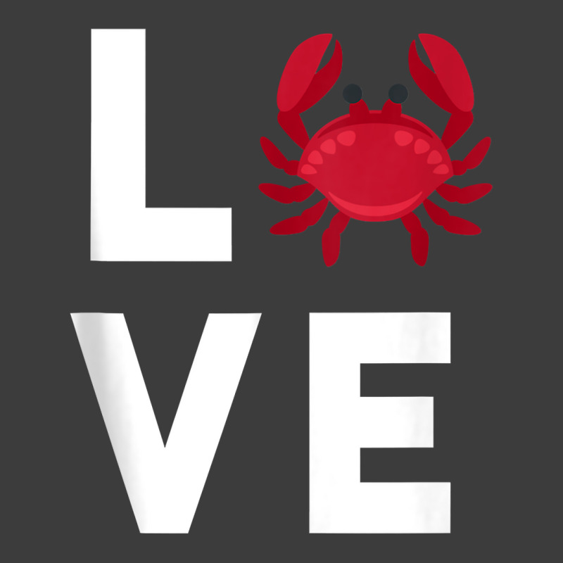 I Love Crabs Cute Crab Lover Crustacean Seafood Crab Tank Top Men's Polo Shirt | Artistshot