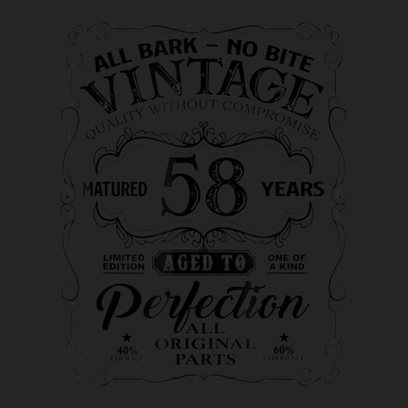 Vintage 58 Years Old Birthday Aged Perfectly Original Parts Unisex Hoodie | Artistshot