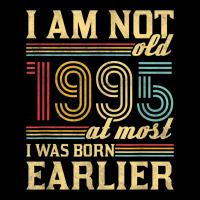 I Am Not Old I Was Born 1995 Men's Long Sleeve Pajama Set | Artistshot