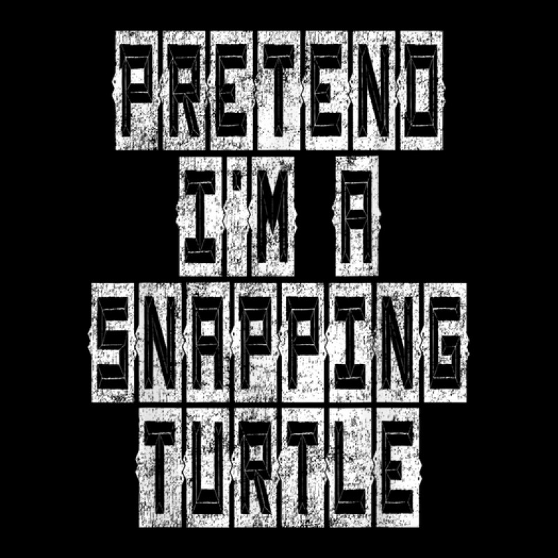 Pretend I'm A Snapping Turtle Shirt   Easy Halloween Costume Baby Tee | Artistshot