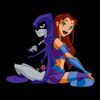 Raven _amp_ Starfire Cropped Hoodie | Artistshot