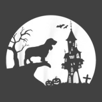 English Cocker Spaniel Dog Moon Silhouette Halloween Costume Vintage T-shirt | Artistshot