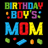 Master Builder Birthday Boy's Mom Building Bricks Blocks  Copy V-neck Tee | Artistshot