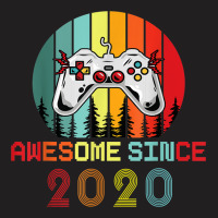 Awesome Since 2020 Birthday 2020 Vintage 2020 Year T-shirt | Artistshot