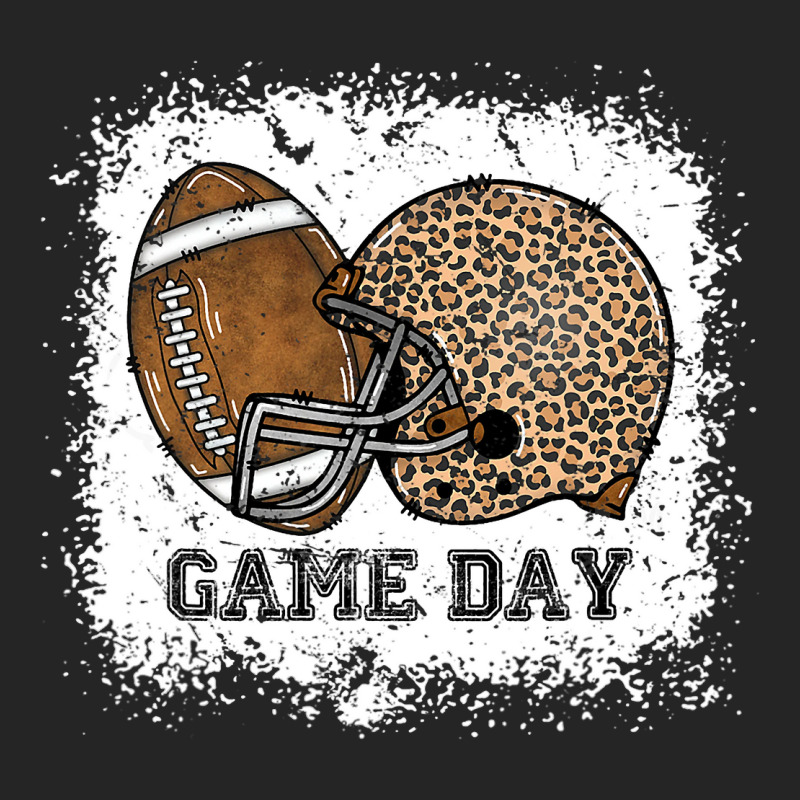 Bleached Game Day Leopard Football Helmet Sport Mom Girls  Copy Unisex Hoodie | Artistshot