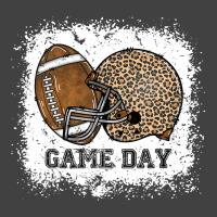 Bleached Game Day Leopard Football Helmet Sport Mom Girls  Copy Vintage T-shirt | Artistshot