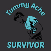 Tummy Ache Survivor Design Is Funny Tummy Ache Quote Vintage Hoodie | Artistshot