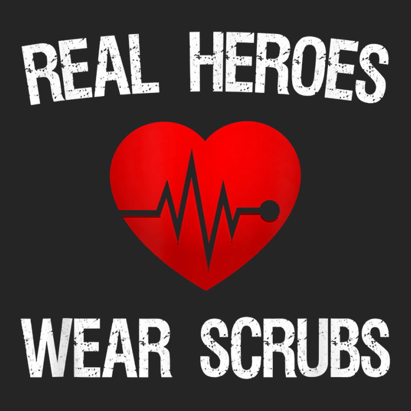 Real Heroes Wear Scrub, Nurse Appreciation, Thank You Gift Unisex Hoodie | Artistshot