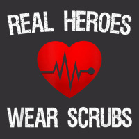 Real Heroes Wear Scrub, Nurse Appreciation, Thank You Gift Vintage Short | Artistshot