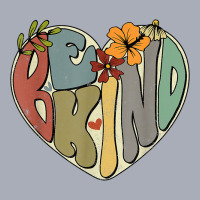 Be Kind To Your Mind Retro Heart Flower Be Kind Tank Dress | Artistshot