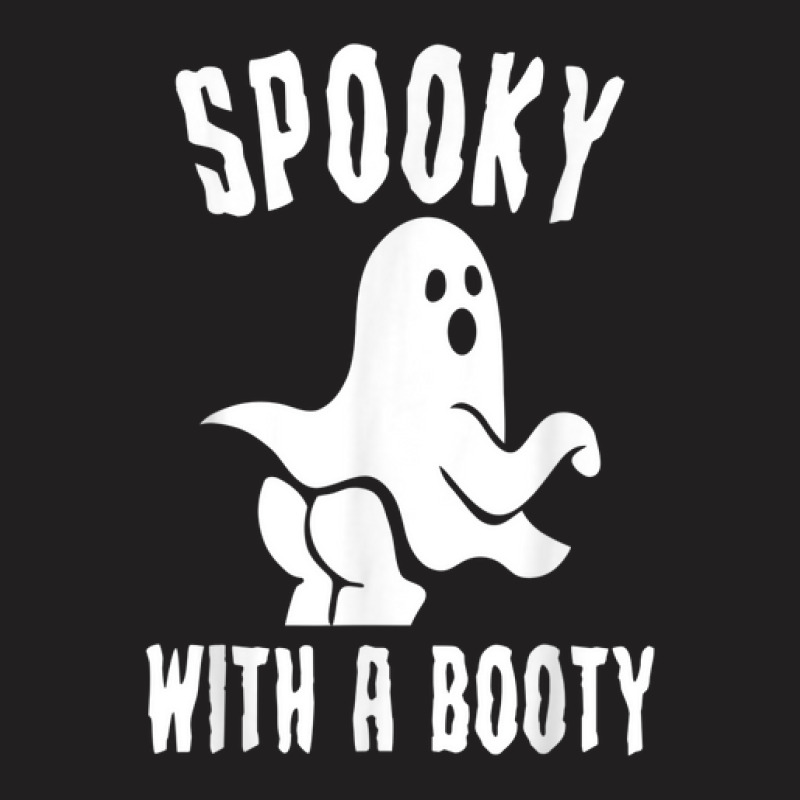 Blown Skirt Ghost Meme Halloween Butt Spooky With A Booty T-shirt | Artistshot