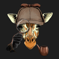 Detective Giraffe Spy Inspector Investigator Giraffe Lover Classic T-shirt | Artistshot